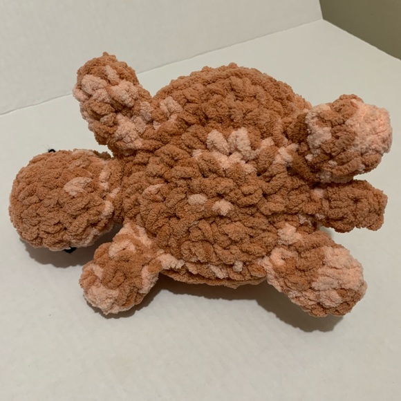 Nursery Room Decor Playroom Decor Crocheted Stuffed Turtle - Picture 6 of 16